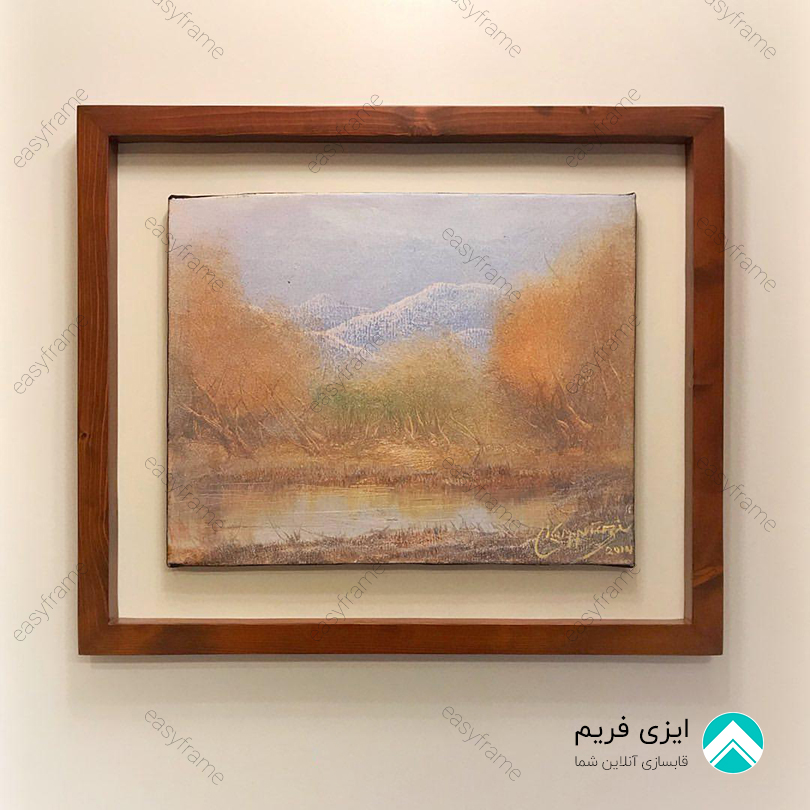 اثر منظره استاد منوچهر نیازی