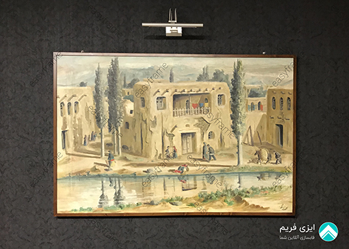بوم ساده اثر محمد زنگنه